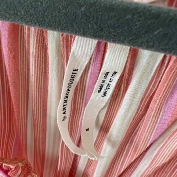 Anthropologie Boho Wide Leg Tassel Jumpsuit Size Small - Picture 5 of 7